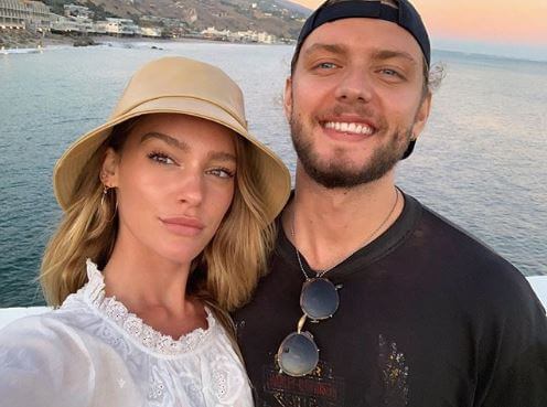 Ruby Blake's rumored boyfriend, Danny Ings’s ex-girlfriend, Georgia Gibbs, with her boyfriend, Jack Thomas.